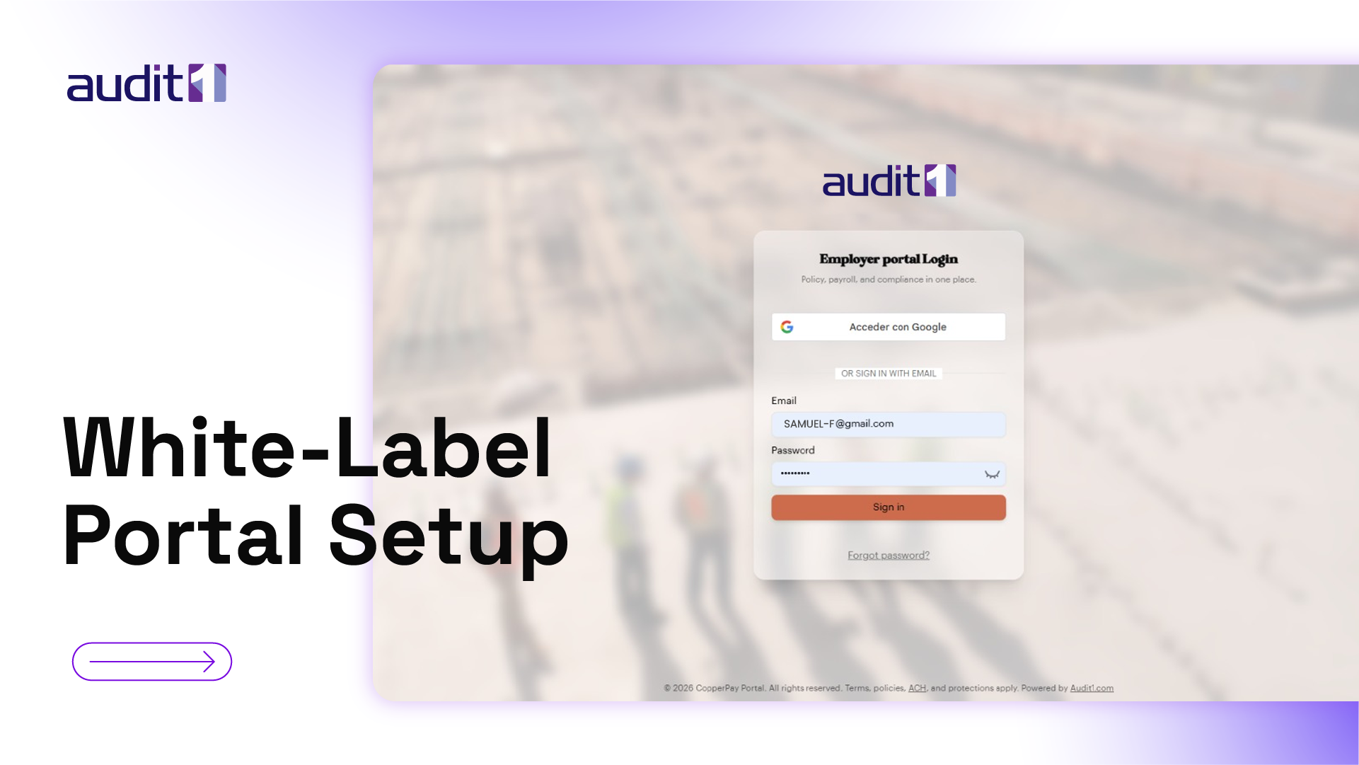White-Label Portal Setup